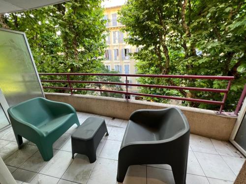 Sunny studio with Terrace, Nizza