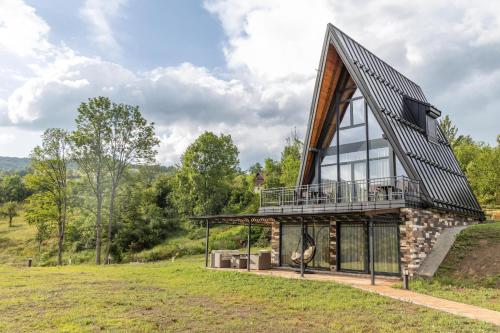 Erkély/terasz, Lux Vila Pastir - ZLATIBOR-Ljubiš (Lux Vila Pastir - ZLATIBOR-Ljubis) in Ljubiš