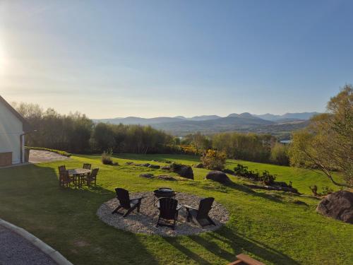 Vaade, 20m² 1 magamistuba, 1 privaatset vannituba Korter kohas Mucksna
 (Misty Bay) in Kenmare