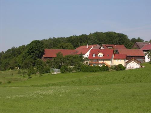 Viesnīcas āriene, Ferienwohnungen Kiesenberg in Thanstein