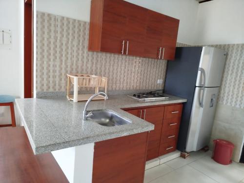 Kitchen, Cabanas MariaBonita in Apiay