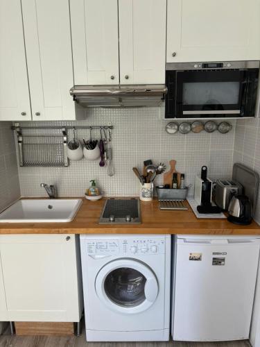 Terrasse Vilmer, Studio 3 personnes, Hyper centre, terrasse & parking in Villers-sur-Mer