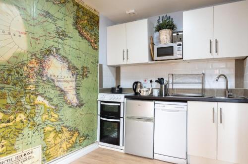 Konyha, Starbeck Serviced Apartments in Starbeck