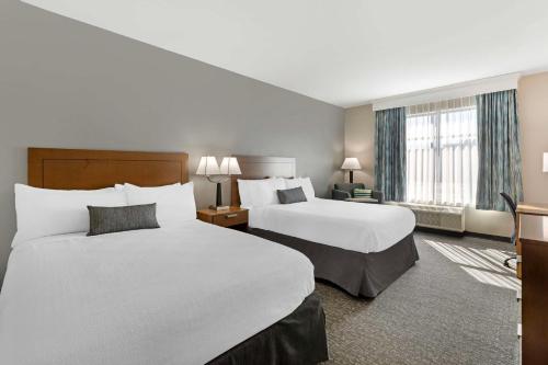 2 queen beds