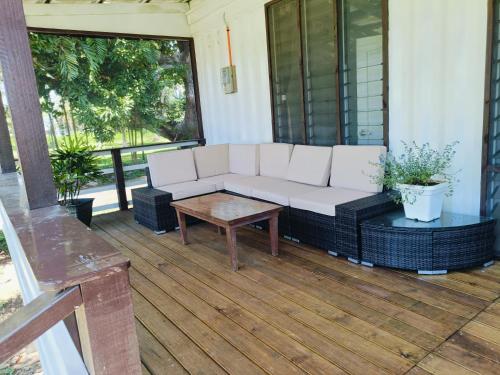 Terraza/balcón, Olivias Accommodation in Apia