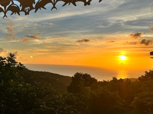 Kay Lucile, Vue mer sur les hauteurs du Carbet, 5 minutes plage in Le Carbet