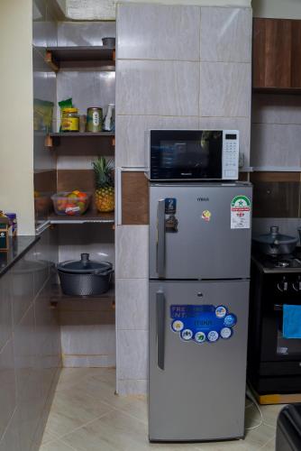 Küche, Belaire Homestays Ruaka in Ruaka