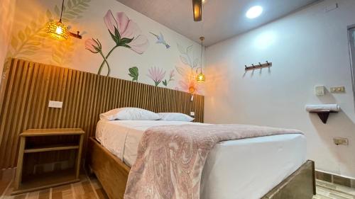 1 double bed