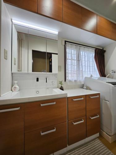 Bathroom, 五斗觀驛站 gotokan guest house in Expo '70 Commemorative Park