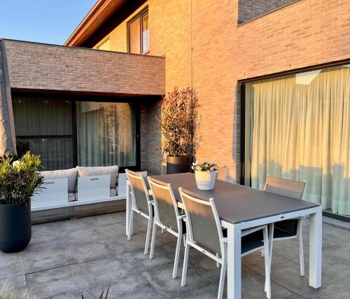 陽台/露台, vakantiewoning Baaltje in 科克賽德