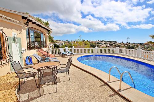 Bavaria - ocean view villa with private pool in Benissa, Benissa (fotografie 10)