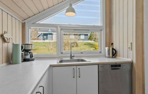 ห้องครัว, 4 Bedroom Awesome Home In Ebeltoft in คราเคร์