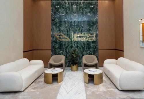Modern 1br W Calm Interiors Jvc Dubai, Dubaj (zdjęcie 9)
