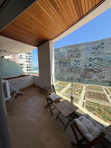 View, Very beautiful apartment with see view 5th in Sour Jdid