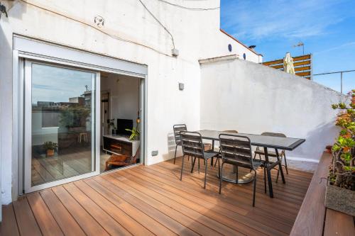 Barcelona Bliss 1br Haven W Terrace In Gracia, Barcellona (foto 5)