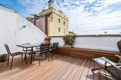 Barcelona Bliss 1br Haven W Terrace In Gracia, Barcellona (foto 4)