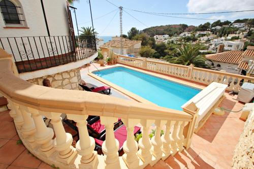 Emi - private pool & sea view villa in Benissa, Benissa (fotografie 3)