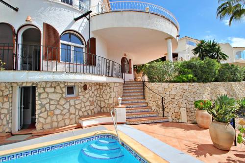 Emi - private pool & sea view villa in Benissa, Benissa (fotografie 4)