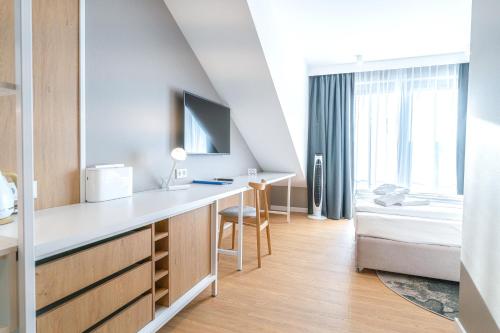 1 double bed