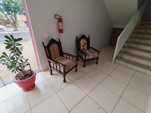 ล็อบบี้, Suíte Privativa no Residencial Vitória - 11 (Suite Privativa no Residencial Vitoria - 11) in กวาอีรา