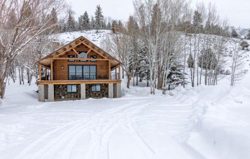 Magnificent Cabin with Spa and Luxurious Interior in Wyoming in Alpine Northeast (WY)