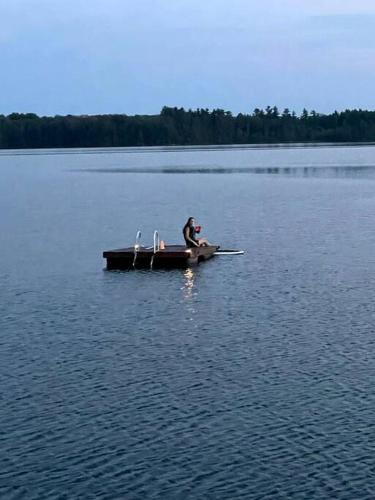 Island Glamping in a Pet-Friendly Bell Tent on an Island in Monmouth, Maine Island Glamping in a Pet-Friendly Bell Tent on an Island in Monmouth, Maine