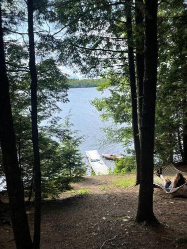 Island Glamping in a Pet-Friendly Bell Tent on an Island in Monmouth, Maine Island Glamping in a Pet-Friendly Bell Tent on an Island in Monmouth, Maine