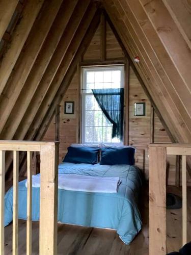 Island Glamping in a Secluded A-Frame Cabin on a Lake in Monmouth, Maine Island Glamping in a Secluded A-Frame Cabin on a Lake in Monmouth, Maine