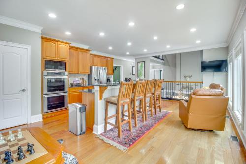 Game Room & Fire Pit: Riverfront Home in Ellijay! in East Ellijay (GA)