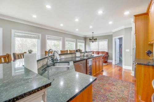 Game Room & Fire Pit: Riverfront Home in Ellijay! in East Ellijay (GA)