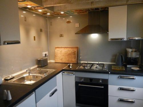 virtuve, Adrigole Bay Studio Apartment in Eadargoil