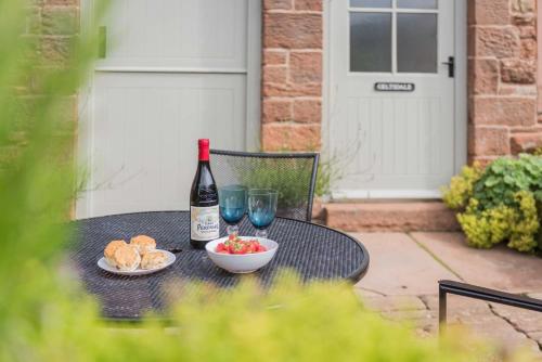 A szálláshely kívülről, Geltsdale Hows, Kirkoswald in Kirkoswald