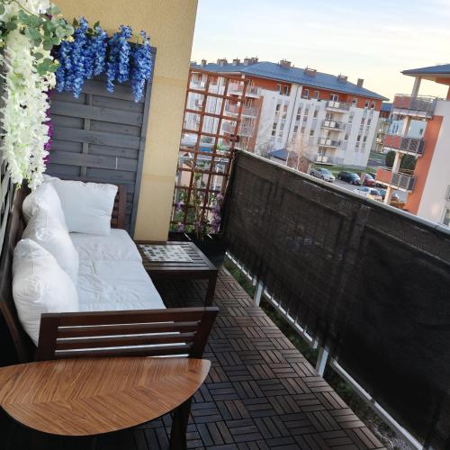 Varanda/terraço, Współczesny Apartament Gdańsk (Wspolczesny Apartament Gdansk) in Borkowo Lostowickie