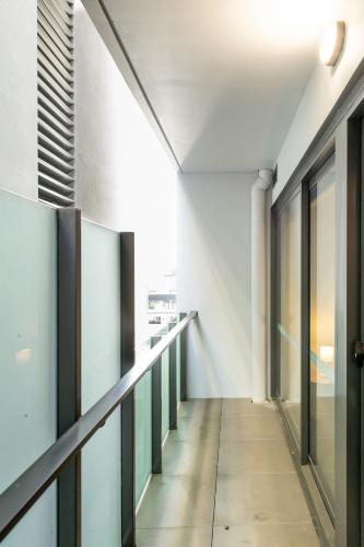 Workers Retreat Across from Essendon Station