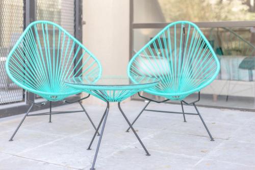 Estudio 2 personas con terraza