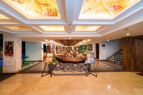 餐廳, 普拉布金巴蘭灣海灘度假村 (Jimbaran Bay Beach Resort & Spa by Prabhu) in 金巴蘭