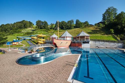 สวนน้ำ, Pension Auwirt Saalbach in ซาลบาค