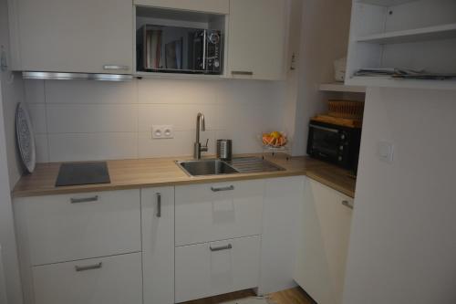 кухня, Elégant T2 près de la plage et en hyper centre (Elegant T2 pres de la plage et en hyper centre) in Аркашон