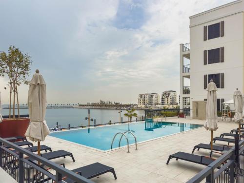 High-End Luxury 1BR in Port De La Mer near J1 Beachfront, Dubai near Key West