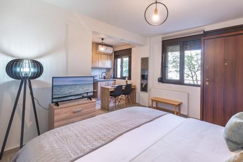 New, Comfy, Spotless Studio in Ilioupoli, Athens in Ilioupoli