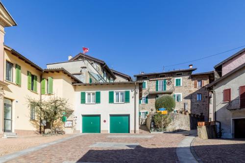 A szálláshely kívülről, Strategic House from Lugano in Grancia