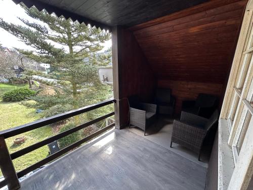 balkon/terras, Chalupa Hnízdo Jetřichovice (Chalupa Hnizdo Jetrichovice) in Jetrichovice U Decina