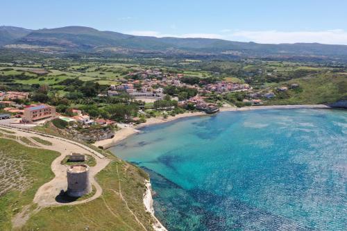 Viesnīcas āriene, Josto Panoramic- Seaview Terrace - wifi - bbq in Cuglieri