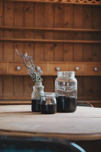 Spacious 4-bedroom cabin on secluded private land