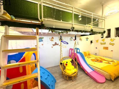Playground, Ho-Li Safety Parent-Child Inn in Houli District