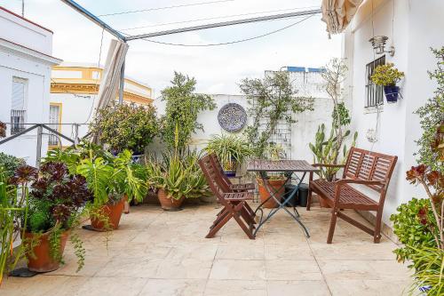 Rooftop maisonette with magnificent terrace, Севилья