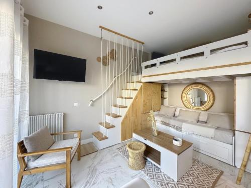 Cozy studio with garden and parking in Cannes, Cannes (Foto 4)