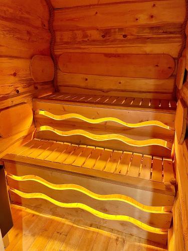 Sauna, The Viking Lodge with Sauna in Bronant