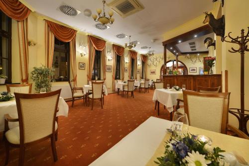 Restaurante, Residence Knížecí Dvůr (Residence Knizeci Dvur) in Hluboka Nad Vltavou