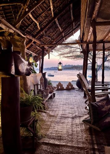 전망, Tanga Nyusi Beachfront Bungalow Manda Island Lamu in 라무 아일랜드